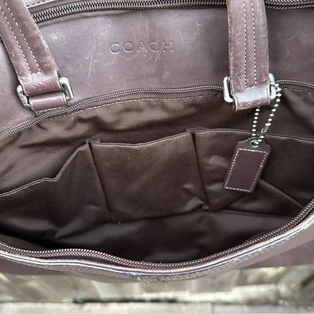 COACH Lexington commuter soft leather briefcase F70707